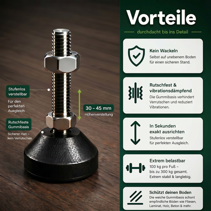 KARASTEIN® Getränkekistenregal für 12 Kisten – Stationäres Schwerlast Getränkeregal bis 300 kg – Profi Bierkistenregal & Wasserkistenregal aus Vierkantstahl mit verstellbaren Gummifüßen